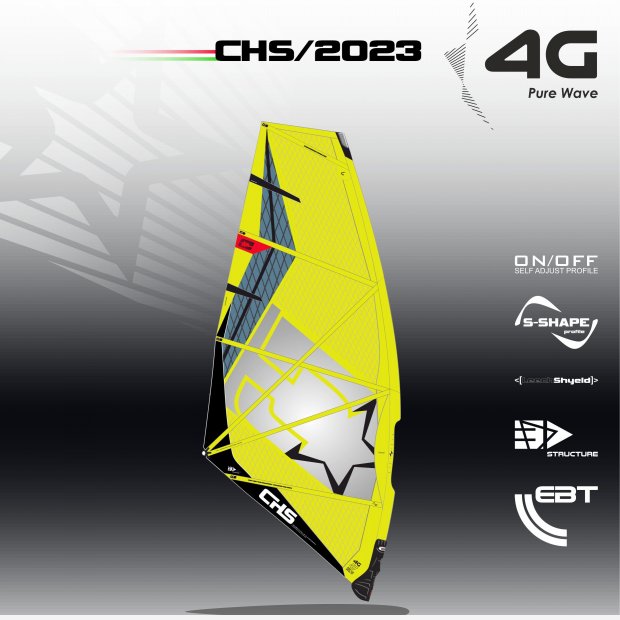 windsurfing plachta - wave , 4G , Challengers sails